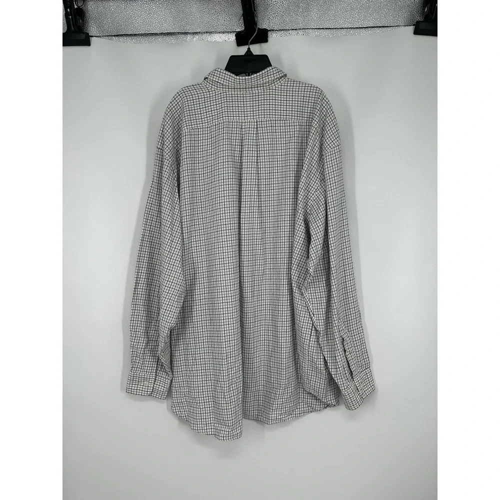 Polo Ralph Lauren Long Sleeve Button Down Up Front Shirt Classic Fit 3XL Big 3XB
